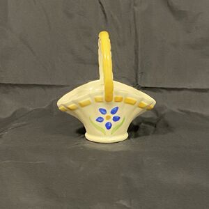 CLEARANCE Vintage Shawnee Pottery Basket Planter Candy Dish Ceramic #640